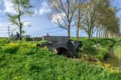 Damsluis in de Wijkertocht van 