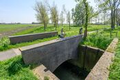 Damsluis in de Wijkertocht van 