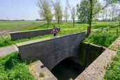 Damsluis in de Wijkertocht van 