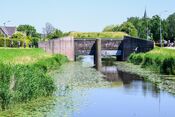 Damsluis in de Hoofdvaart in Hoofddorp van 