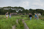 Loopgraaf bij Fort Ruigenhoek van 