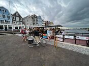 Fietsboot in de Porseleinhaven van 